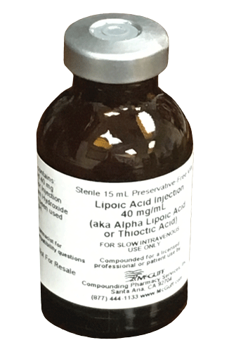 alpha lipoic acid bottle